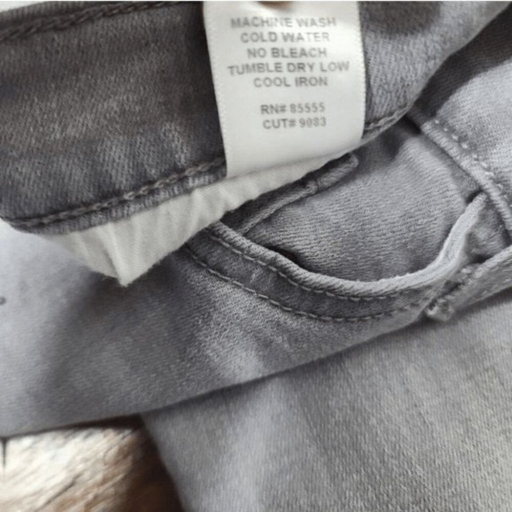 Pistola Distressed Grey Skinny Ankle Jeans Style P8552-PET size 28 - Picture 10 of 14
